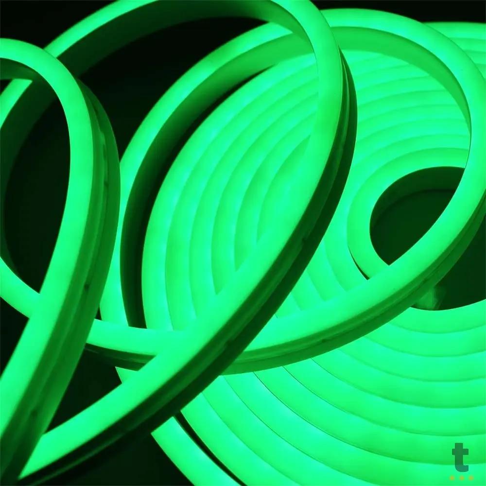 Fita Led Neon Flex 12v 2,5cm 5m Siliconada Alto Brilho Verde Leon GTS - 09/2023HL Truedata