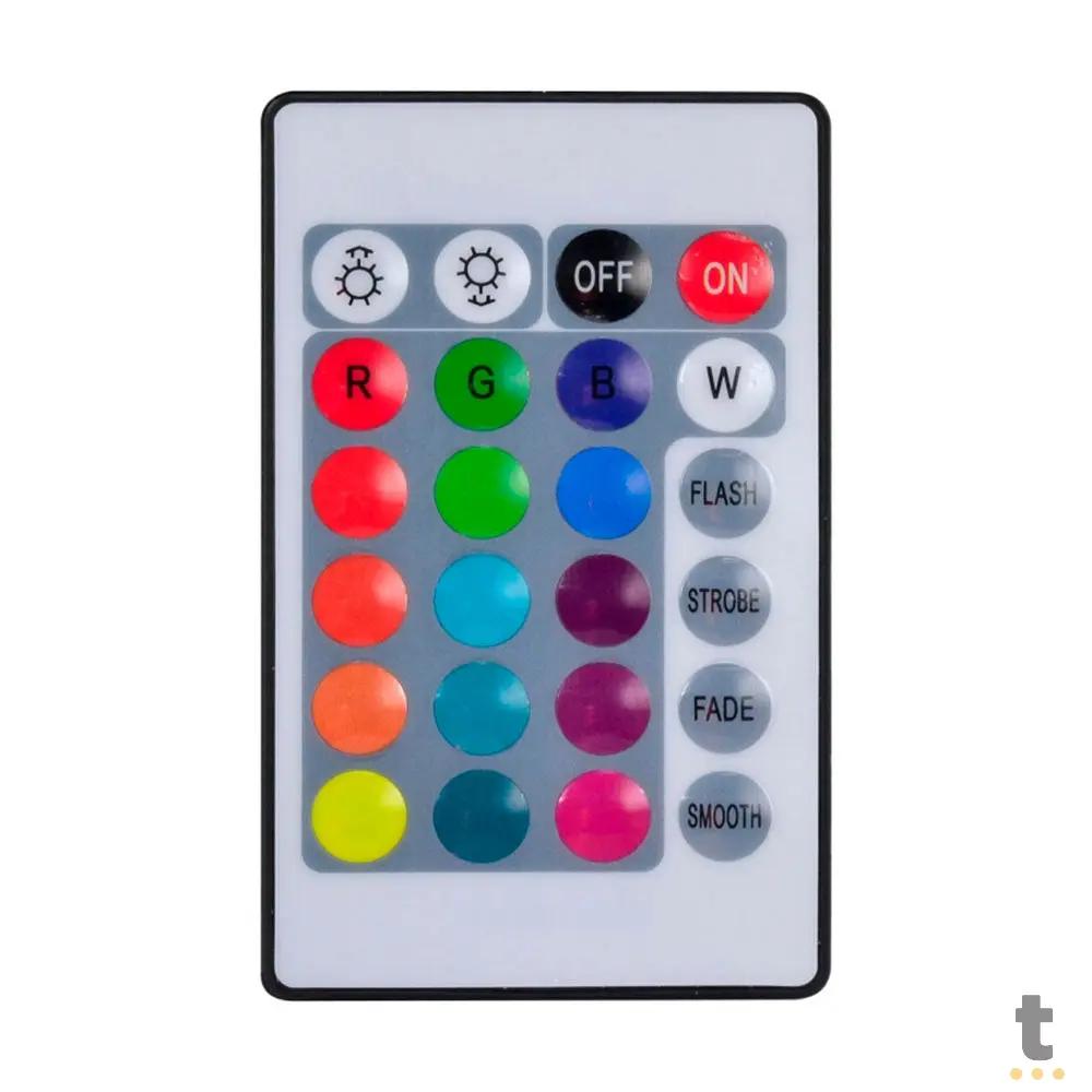 Fita Led RGB Para Gabinete VX Gaming Com Controlador 1mt - LRU1 Truedata