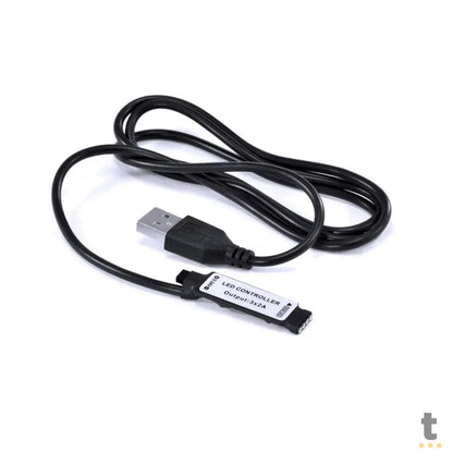 Fita Led RGB Para Gabinete VX Gaming Com Controlador 1mt - LRU1 Truedata