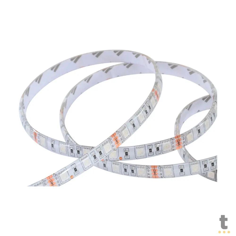 Fita Led RGB Para Gabinete VX Gaming Com Controlador 1mt - LRU1 Truedata