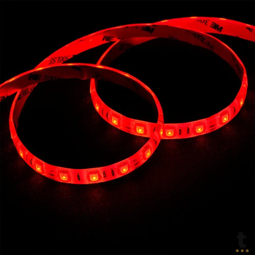 Fita Led RGB Para Gabinete VX Gaming Com Controlador 1mt - LRU1 Truedata