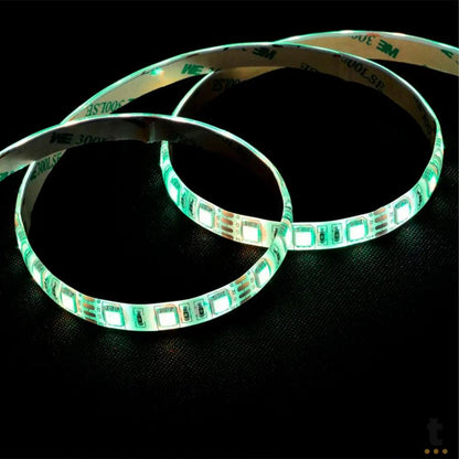 Fita Led RGB Para Gabinete VX Gaming Com Controlador 1mt - LRU1 Truedata