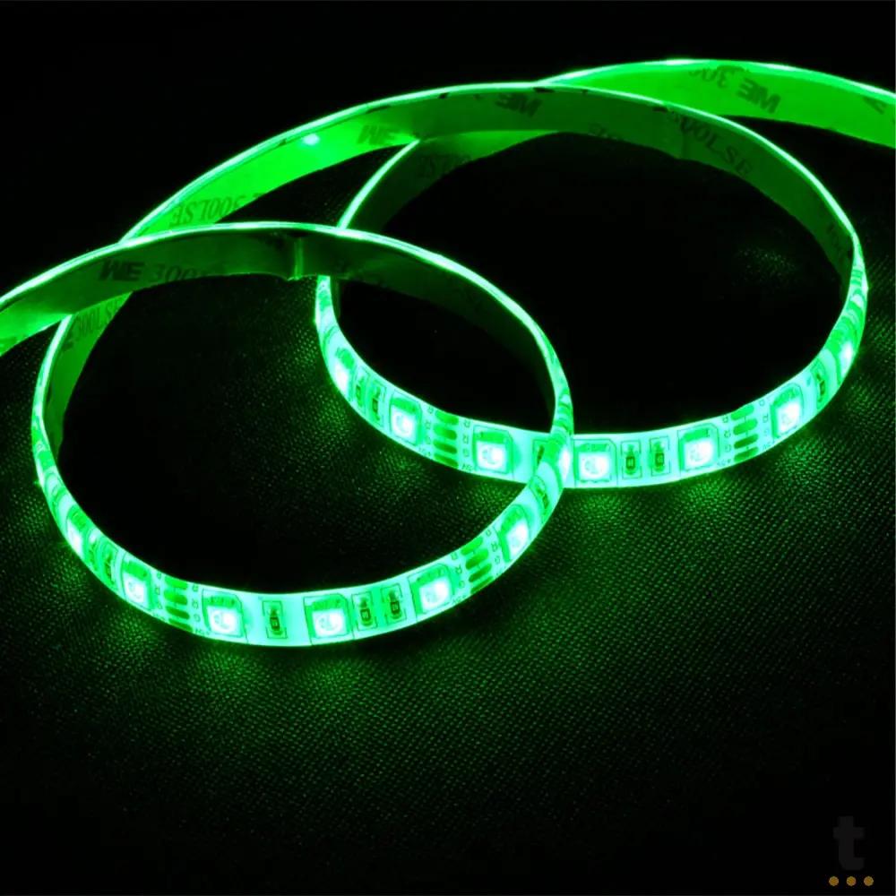 Fita Led RGB Para Gabinete VX Gaming Com Controlador 1mt - LRU1 Truedata