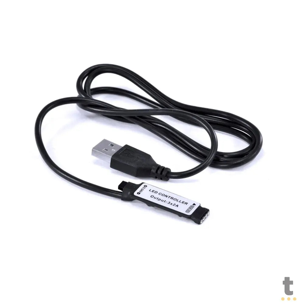 Fita Led RGB Para Gabinete VX Gaming Com Controlador 1mt - LRU1 Truedata