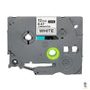 Fita Para Etiquetadora Brother Labelpros Aze23 Tae231 12mm Branca - Tze231 Compativel Truedata