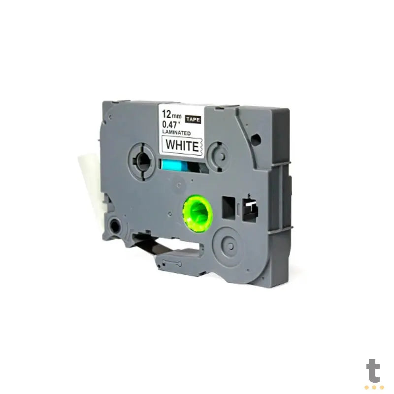 Fita Para Etiquetadora Brother Labelpros Aze23 Tae231 12mm Branca