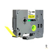 Fita Para Etiquetadora Brother Labelpros TZE-631 Amarela / Preta - Compativel Truedata