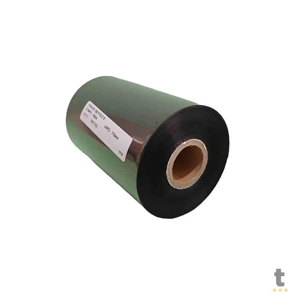 Fita Ribbon De Cera 110 X 450 Para Impressora Zebra / Elgin Truedata