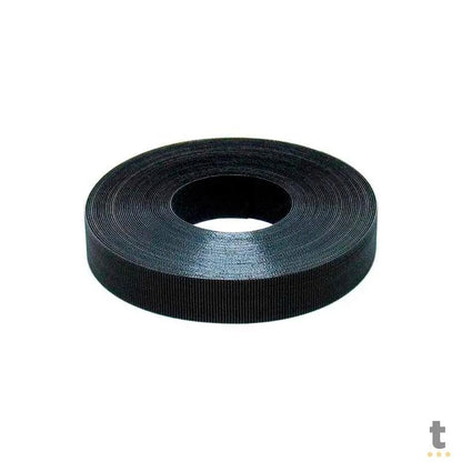 Fita Velcro Dupla Face Slim Pt 19mm rolo 3,6mt - 441018 Truedata