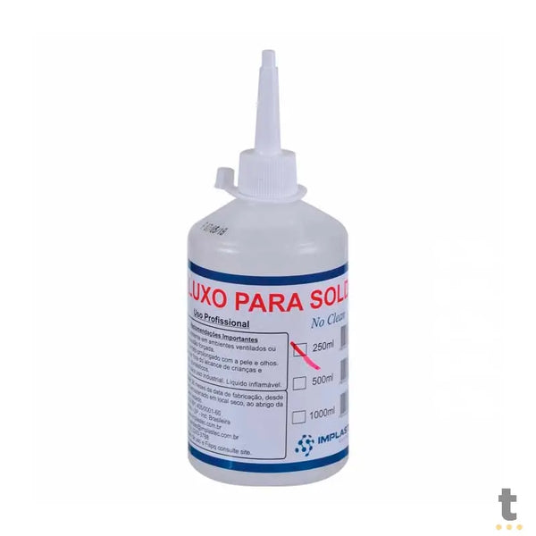 Fluxo de Solda No Clean Implastec - Bisnaga 250ml - 29067