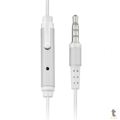 Fone De Ouvido Auricular P2 Com Fio Multilaser Prata - PH062 Truedata