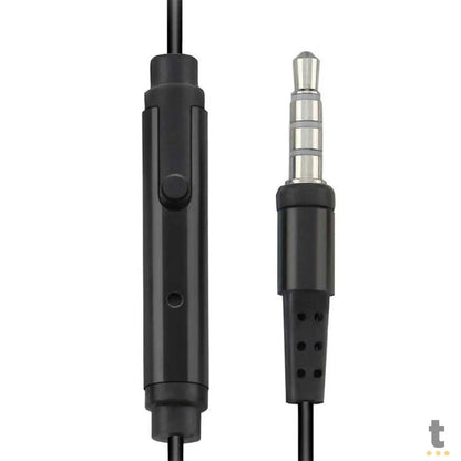 Fone De Ouvido Auricular P2 Com Fio Multilaser Preto - PH059 Truedata