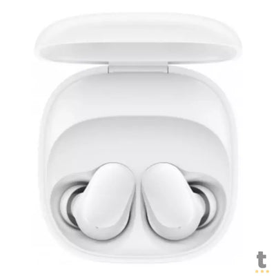 Fone De Ouvido Bluetooth 5.3 Redmi Buds 6 Play C/ Estojo Carregador Xiaomi Branco - XM812BRA