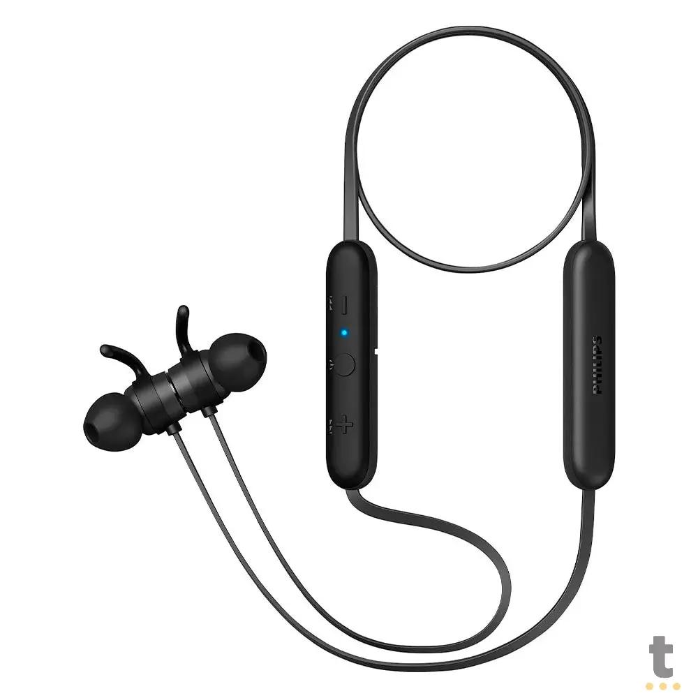 Fone De Ouvido Bluetooth Auricular Philips Preto - TAE1205BK/00 Truedata