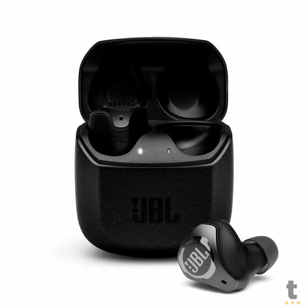 Fone De Ouvido Bluetooth JBL Club Pro+ TWS Preto C/ Estojo Carregador Truedata