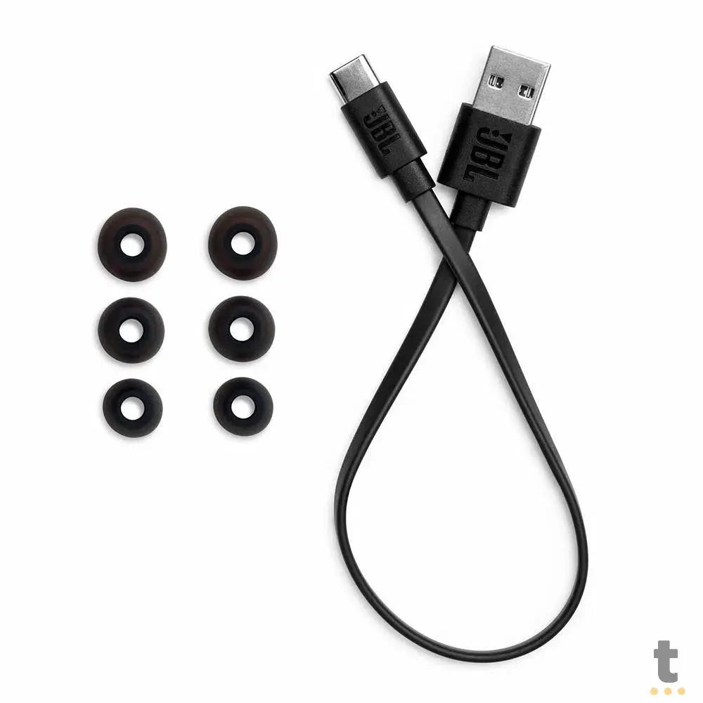 Fone De Ouvido Bluetooth JBL Club Pro+ TWS Preto C/ Estojo Carregador Truedata