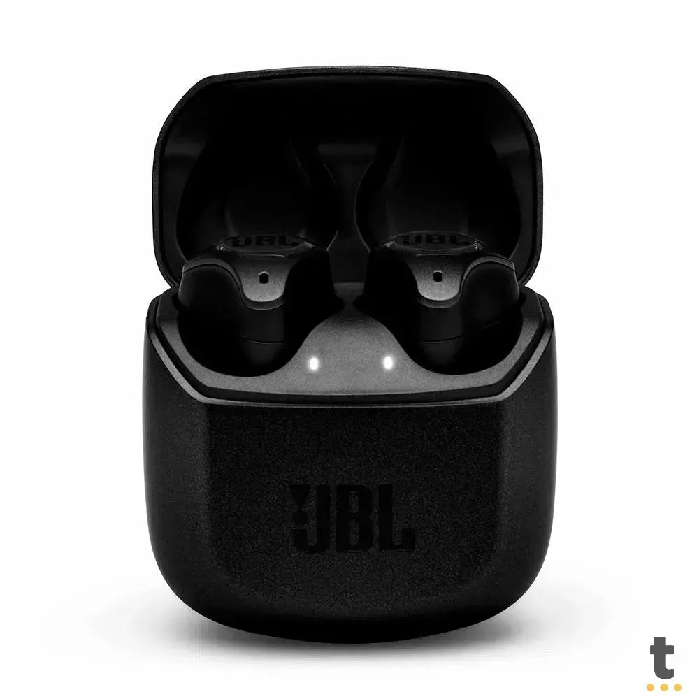 Fone De Ouvido Bluetooth JBL Club Pro+ TWS Preto C/ Estojo Carregador Truedata