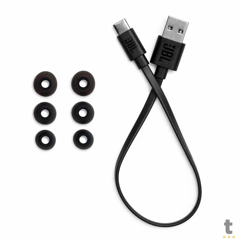 Fone De Ouvido Bluetooth JBL Club Pro+ TWS Preto C/ Estojo Carregador Truedata