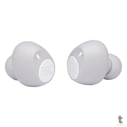 Fone De Ouvido Bluetooth JBL Dots Tune 115 TWS Branco C/ Estojo Carregador Truedata