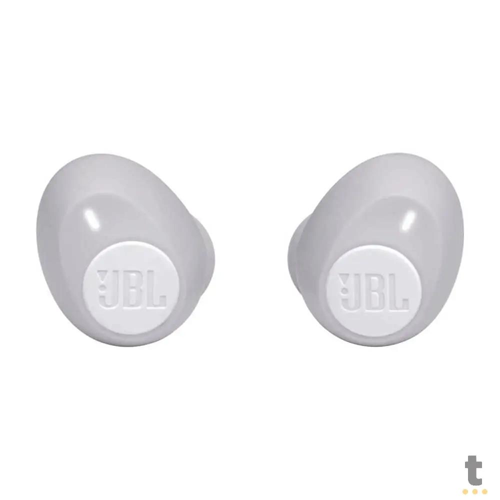 Fone De Ouvido Bluetooth JBL Dots Tune 115 TWS Branco C/ Estojo Carregador Truedata