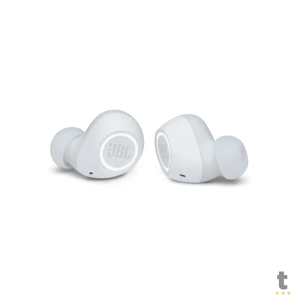 Fone De Ouvido Bluetooth JBL Intra Auricular Free II TWS Branco Truedata