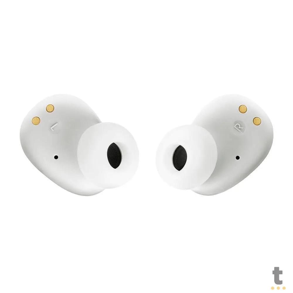 Fone De Ouvido Bluetooth JBL Intra Auricular TWS Wave Buds IPX2 Branco Truedata