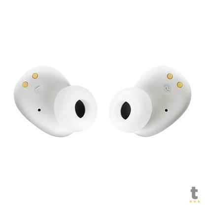 Fone De Ouvido Bluetooth JBL Intra Auricular TWS Wave Buds IPX2 Branco Truedata