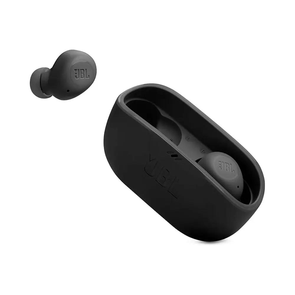 Fone De Ouvido Bluetooth JBL Intra Auricular TWS Wave Buds IPX2 Preto Truedata