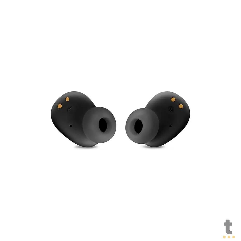 Fone De Ouvido Bluetooth JBL Intra Auricular TWS Wave Buds IPX2 Preto Truedata
