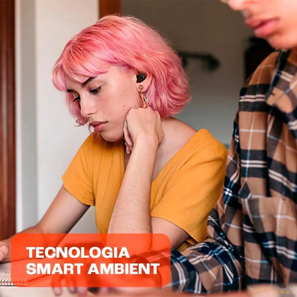 Fone De Ouvido Bluetooth JBL Intra Auricular TWS Wave Buds IPX2 Preto Truedata