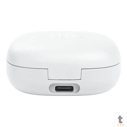 Fone De Ouvido Bluetooth JBL Intra Auricular TWS Wave Flex Branco Truedata