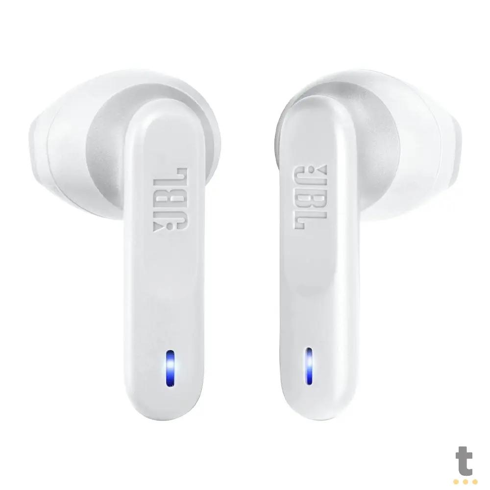 Fone De Ouvido Bluetooth JBL Intra Auricular TWS Wave Flex Branco Truedata