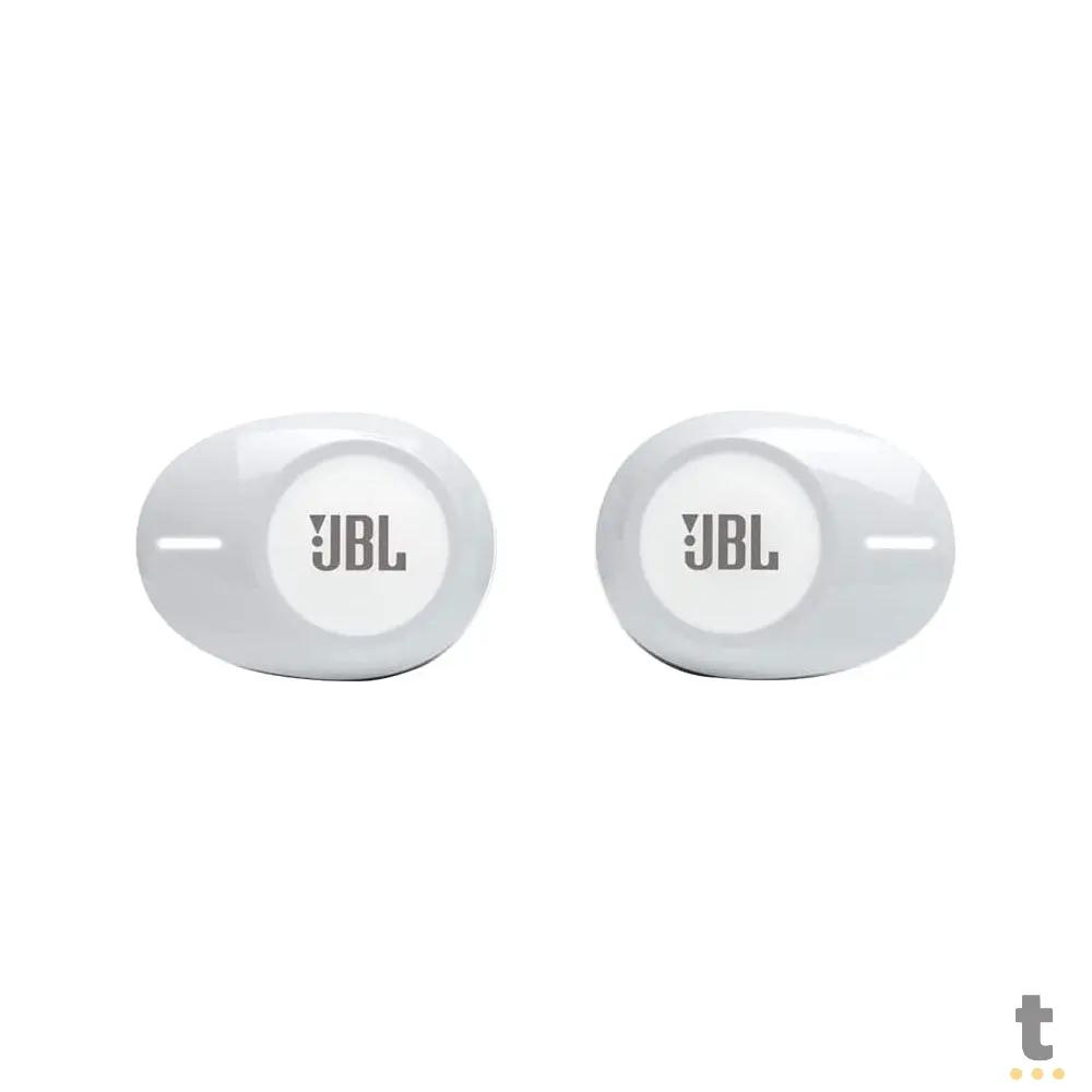 Fone De Ouvido Bluetooth JBL Intra Auricular Tune 125 TWS Branco - JBLT125TWSWHT Truedata