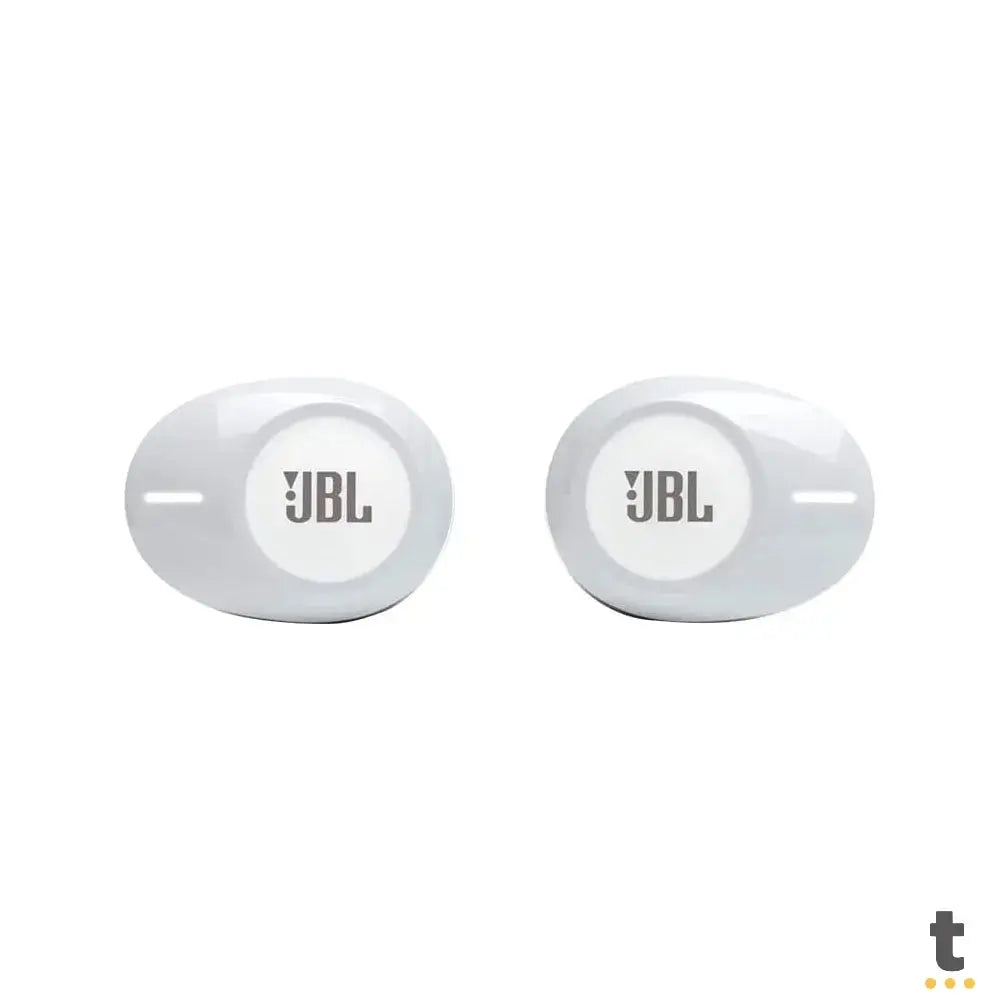 Fone De Ouvido Bluetooth JBL Intra Auricular Tune 125 TWS Branco - JBLT125TWSWHT Truedata