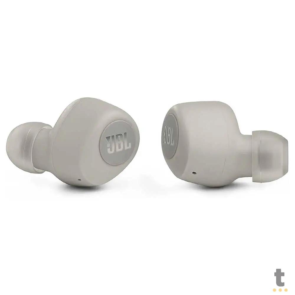 Fone De Ouvido Bluetooth JBL Intra Auricular Wave 100 TWS Branco Truedata