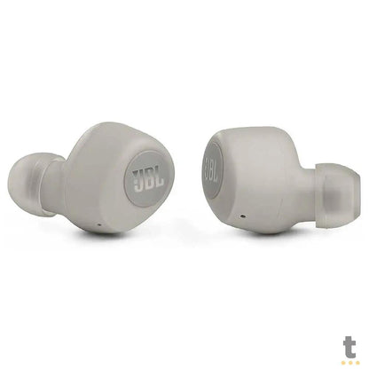 Fone De Ouvido Bluetooth JBL Intra Auricular Wave 100 TWS Branco Truedata