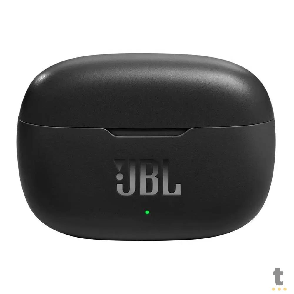Fone De Ouvido Bluetooth JBL Intra Auricular Wave 200 TWS IPX2 Preto Truedata