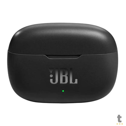 Fone De Ouvido Bluetooth JBL Intra Auricular Wave 200 TWS IPX2 Preto Truedata