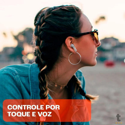 Fone De Ouvido Bluetooth JBL Intra Auricular Wave 300 TWS IPX2 Branco - 28913584 Truedata