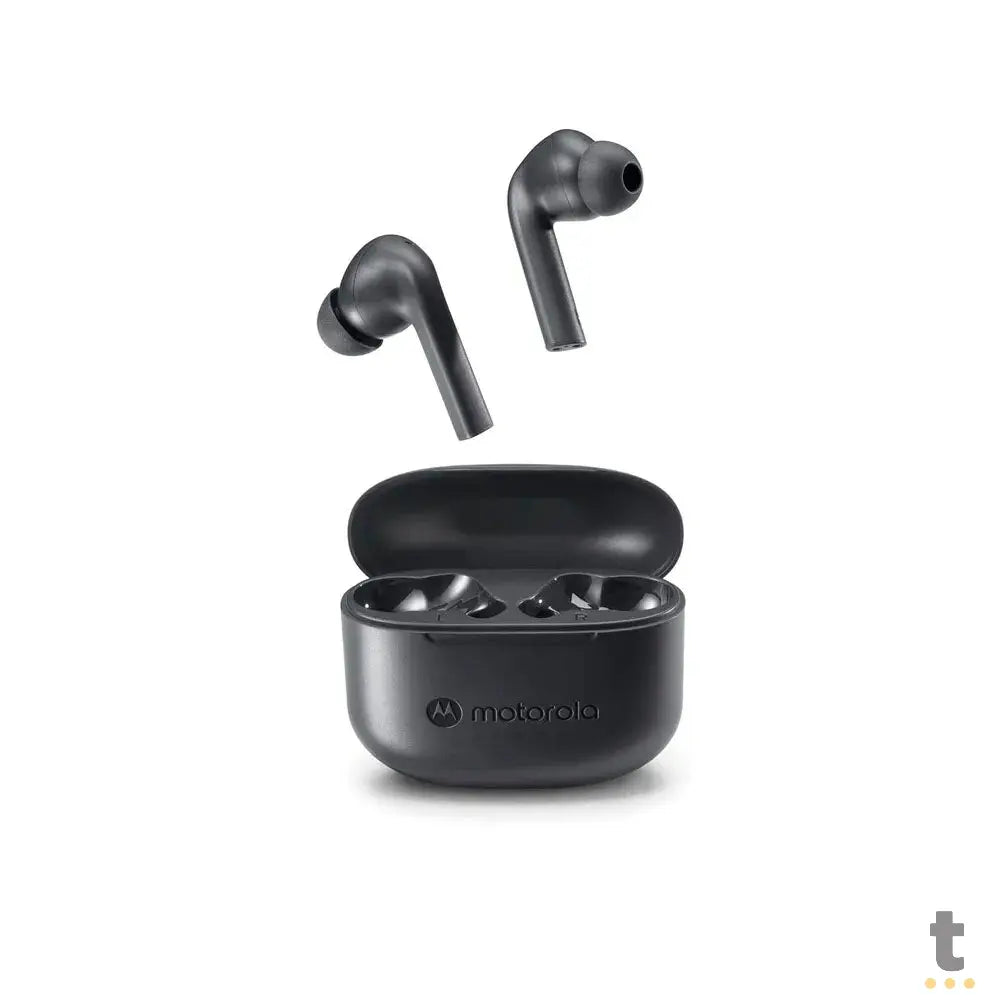 Fone De Ouvido Bluetooth Motorola Intra-Auricular Moto Buds 065 Preto TWS Truedata