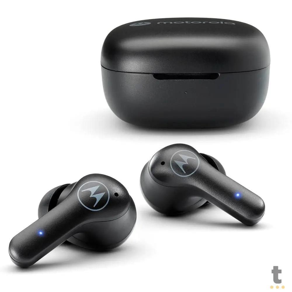 Fone De Ouvido Bluetooth Motorola Intra-Auricular Moto Buds 135 Preto NC Truedata