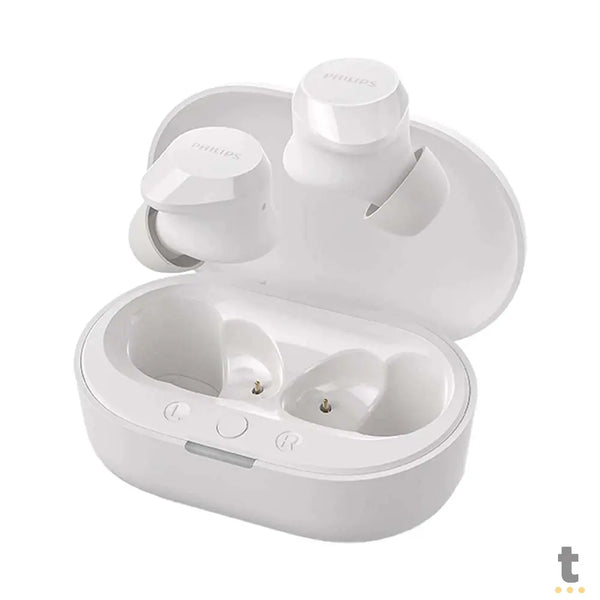 Fone De Ouvido Bluetooth Philips TWS Branco - TAT1209WT