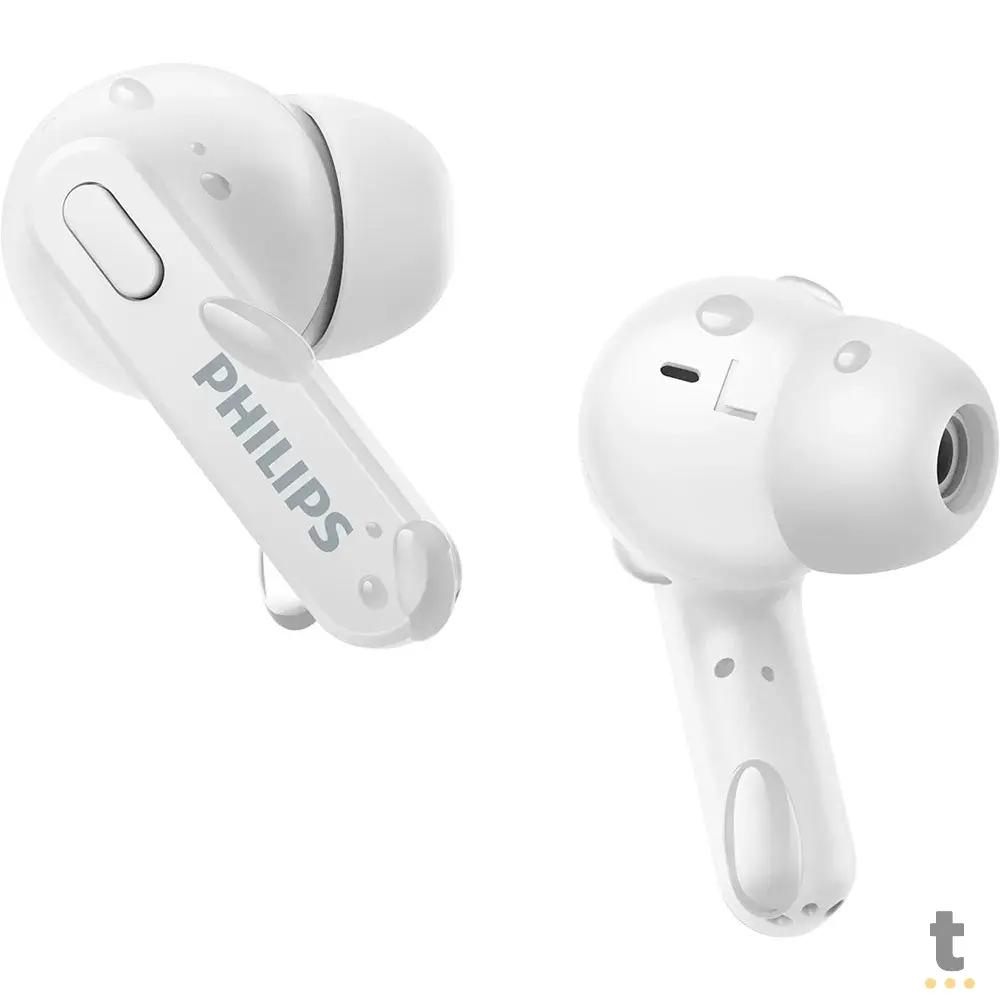 Fone De Ouvido Bluetooth True Wireless Philips Branco - TAT2206WT/00 Truedata