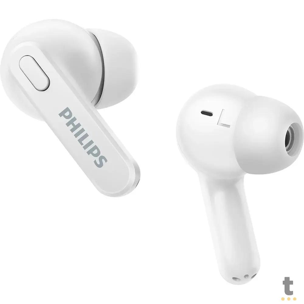 Fone De Ouvido Bluetooth True Wireless Philips Branco - TAT2206WT/00 Truedata