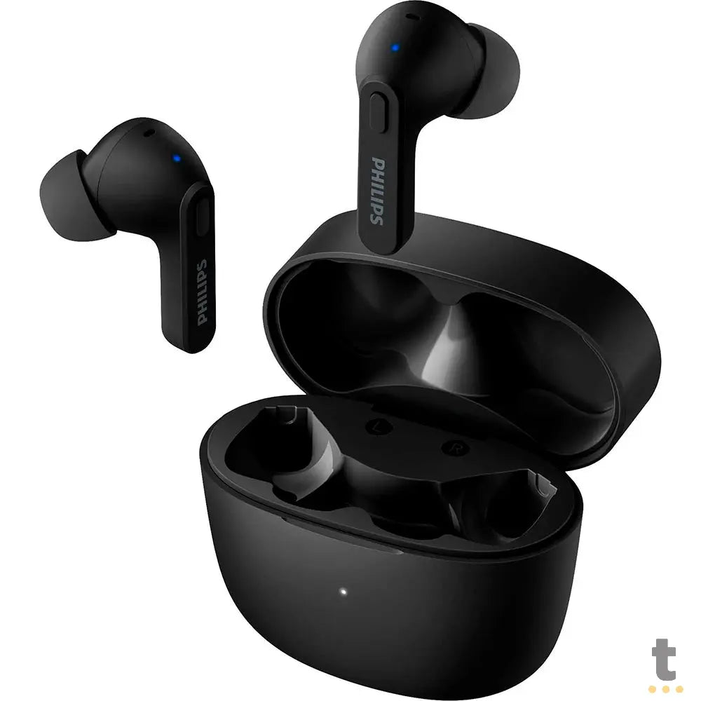 Fone De Ouvido Bluetooth True Wireless Philips Preto - TAT2206BK/0 Truedata