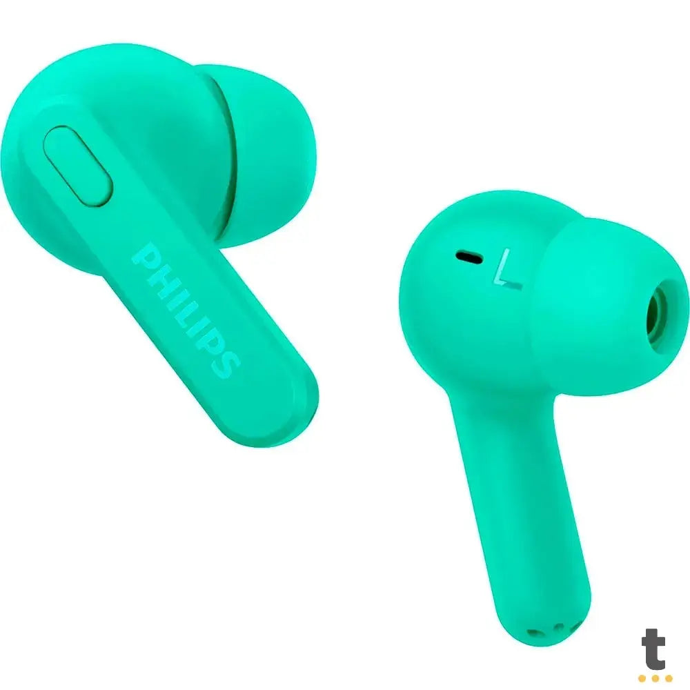 Fone De Ouvido Bluetooth True Wireless Philips Verde - TAT2206GR/00 Truedata