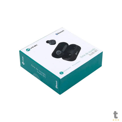 Fone De Ouvido Bluetooth Vinik Buds W1 TWS Preto C/ Estojo Carregador - 36064 Truedata