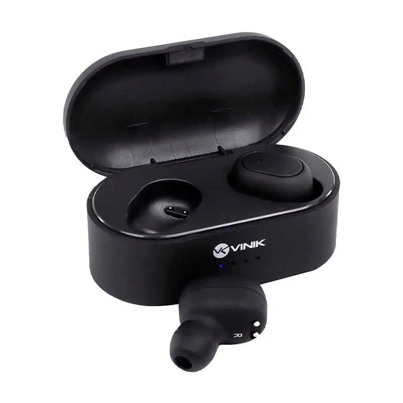 Fone De Ouvido Bluetooth Vinik Dots W1 TWS Preto C/ Estojo Carregador - 36062 Truedata