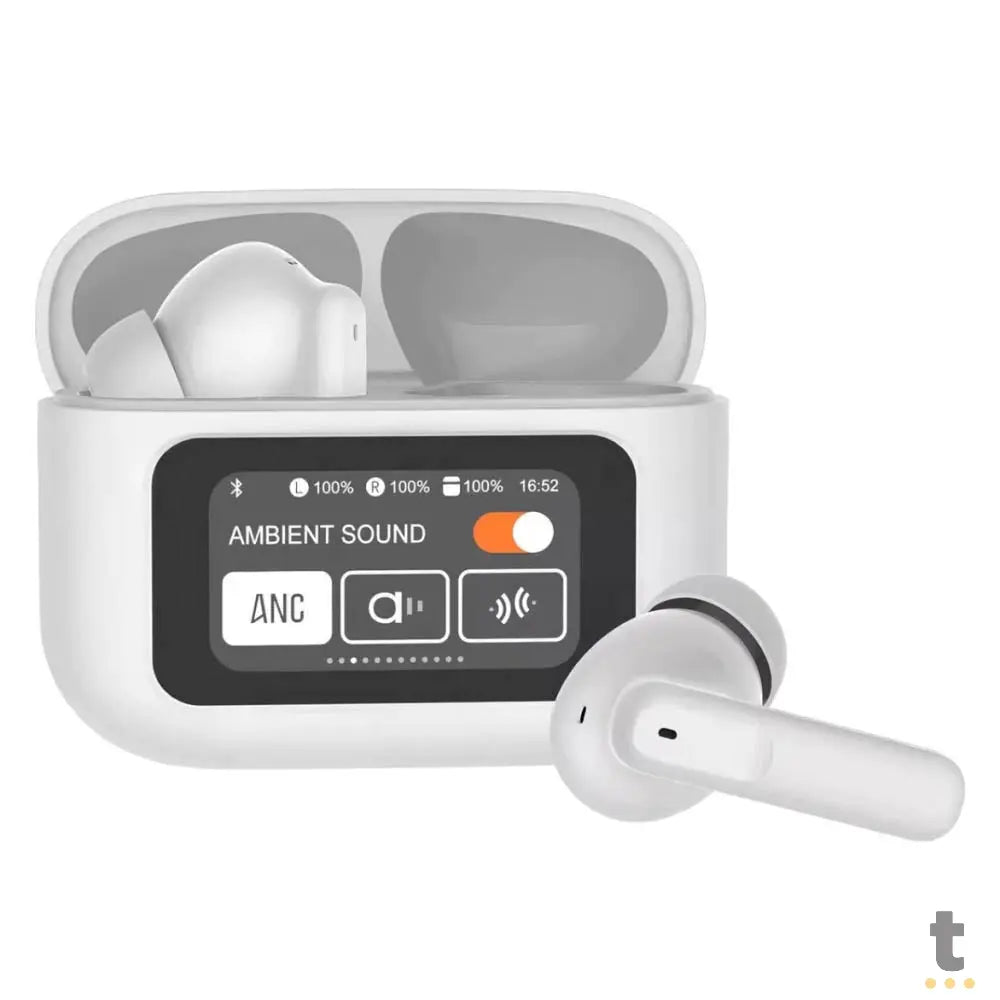 Fone De Ouvido Bluetooth aGold C/ Estojo Carregador Touch Screen - FN-BT43 Truedata