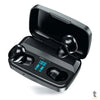 Fone De Ouvido Bluetooth aGold Plus Hi-Fi Preto C/ Estojo Carregador - FN-BAT20 Truedata